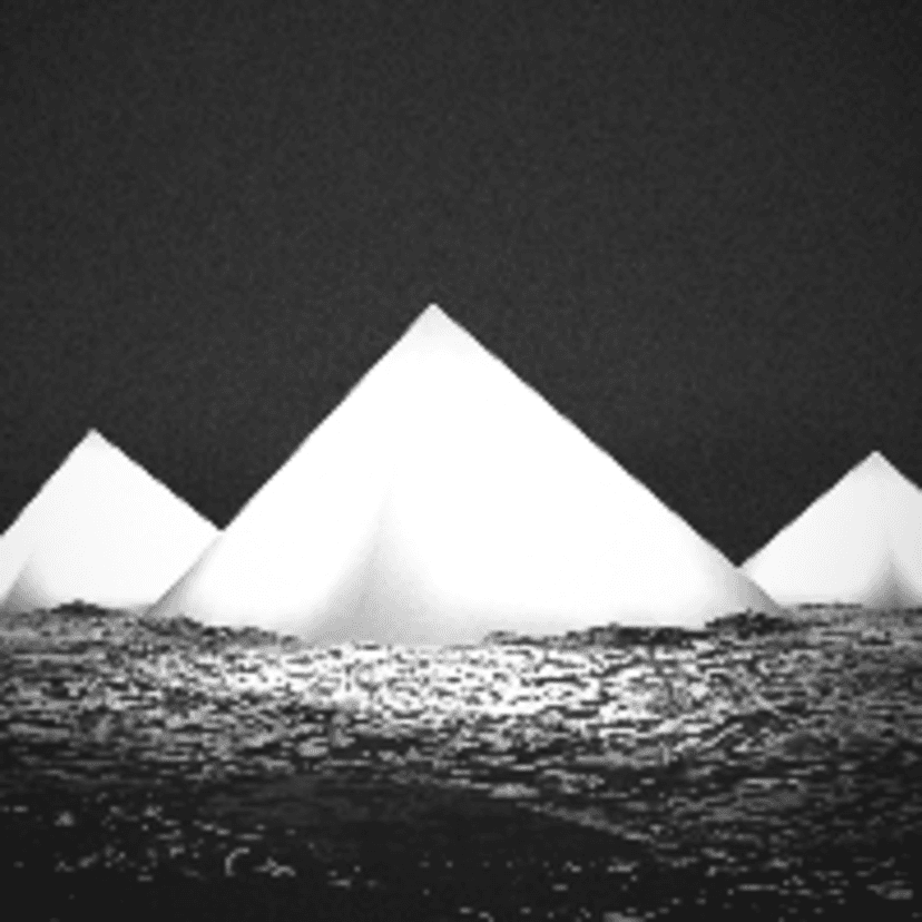 Pyramids abst...