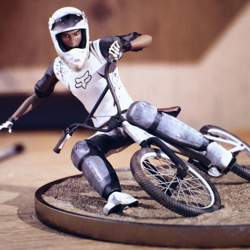 2011 - Biker figurine