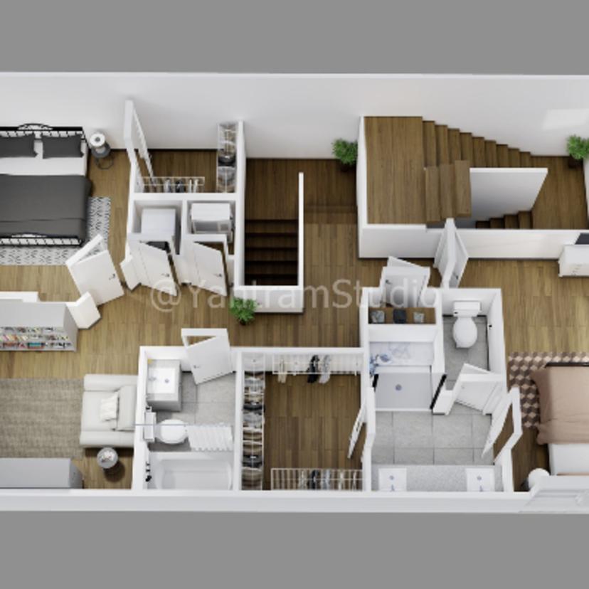 3D Floor Plan...