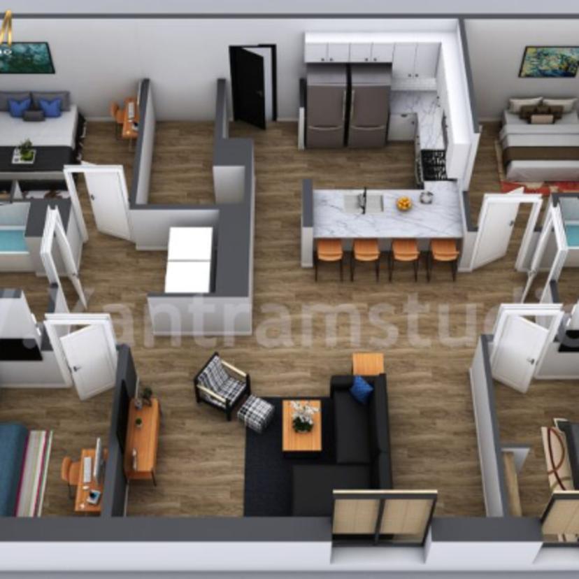 3D Floor Plan...