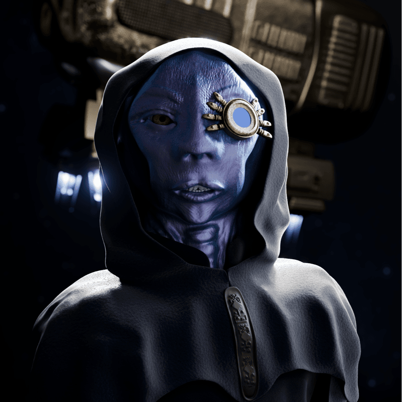 An alien’s fi...