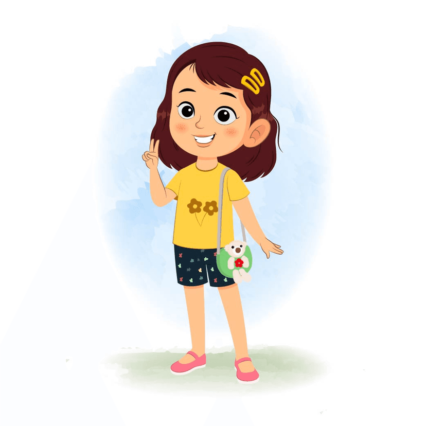 A Happy cute ...