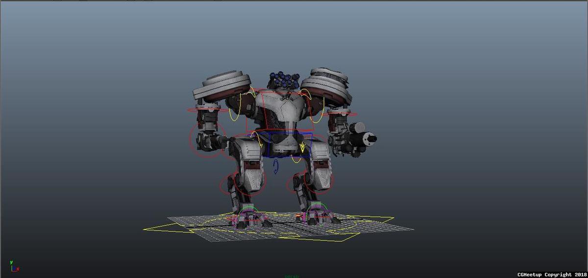 Mech Robot Rig
